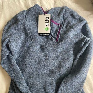 NWT Stio sweetwater fleece hoodie alpine lake M